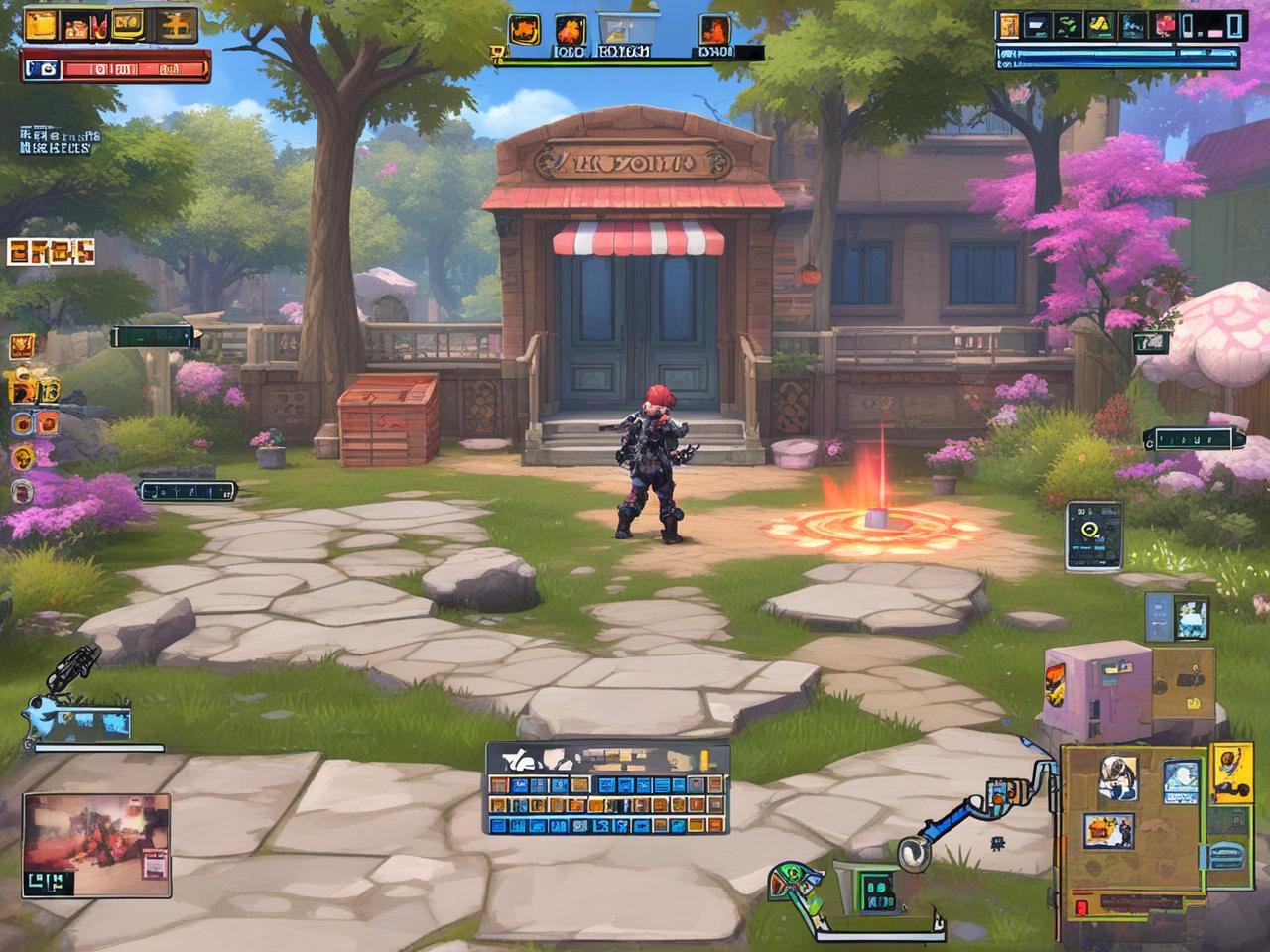 和尚走进大殿——无牵无挂(或各有各的门道等,根据具体歇后语内容而定)(图1) 和尚走进大殿——无牵无挂(或各有各的门道等,根据具体歇后语内容而定)(图1)