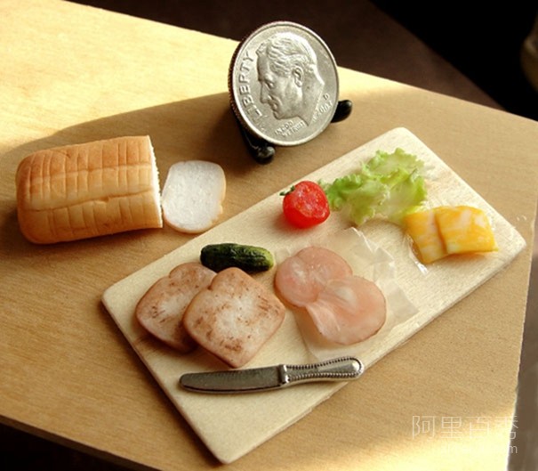 14种微型粘土食物雕塑 让人想要流口水(图12)